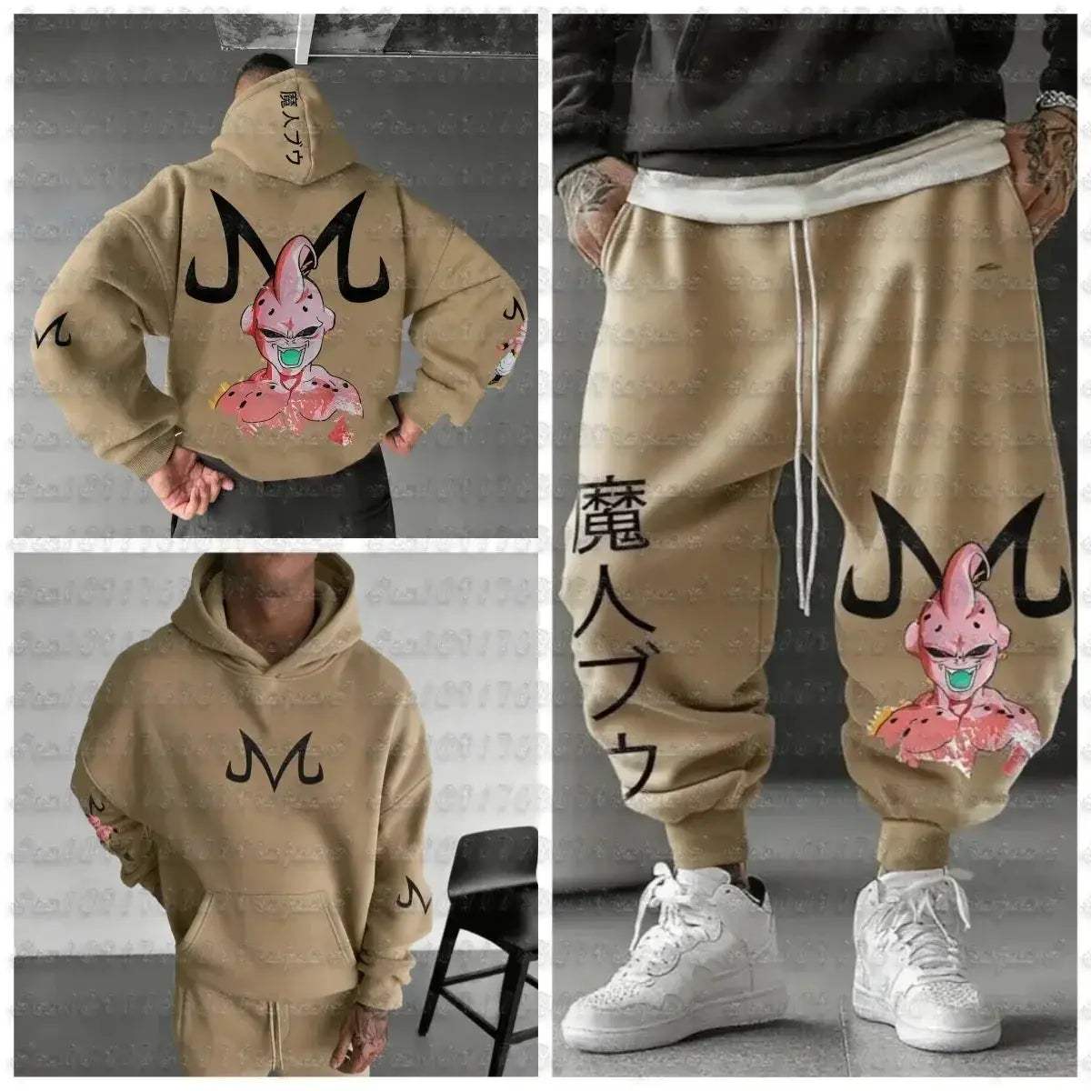  Dragon Ball Majin Buu Jogger Suit For Men Durable -  ToylandEU™