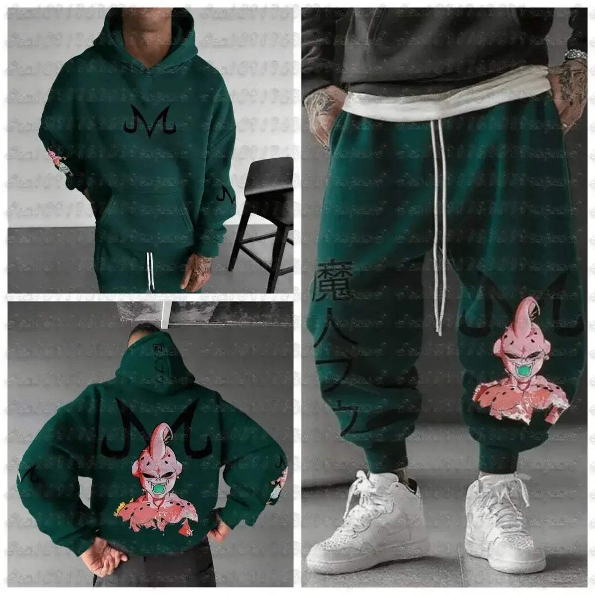  Dragon Ball Majin Buu Jogger Suit For Men Durable -  ToylandEU™