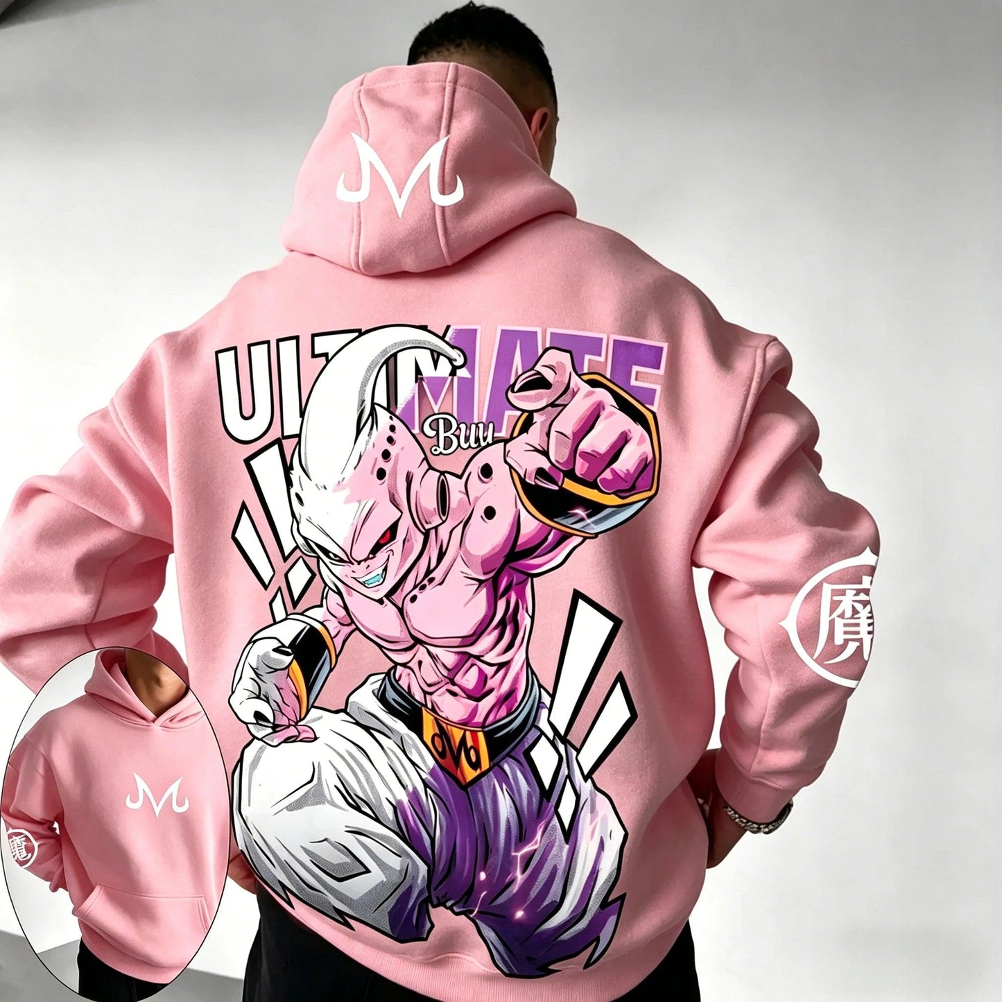 Dragon Ball Manga Hoodie | Majin Buu Design | Toylandeu