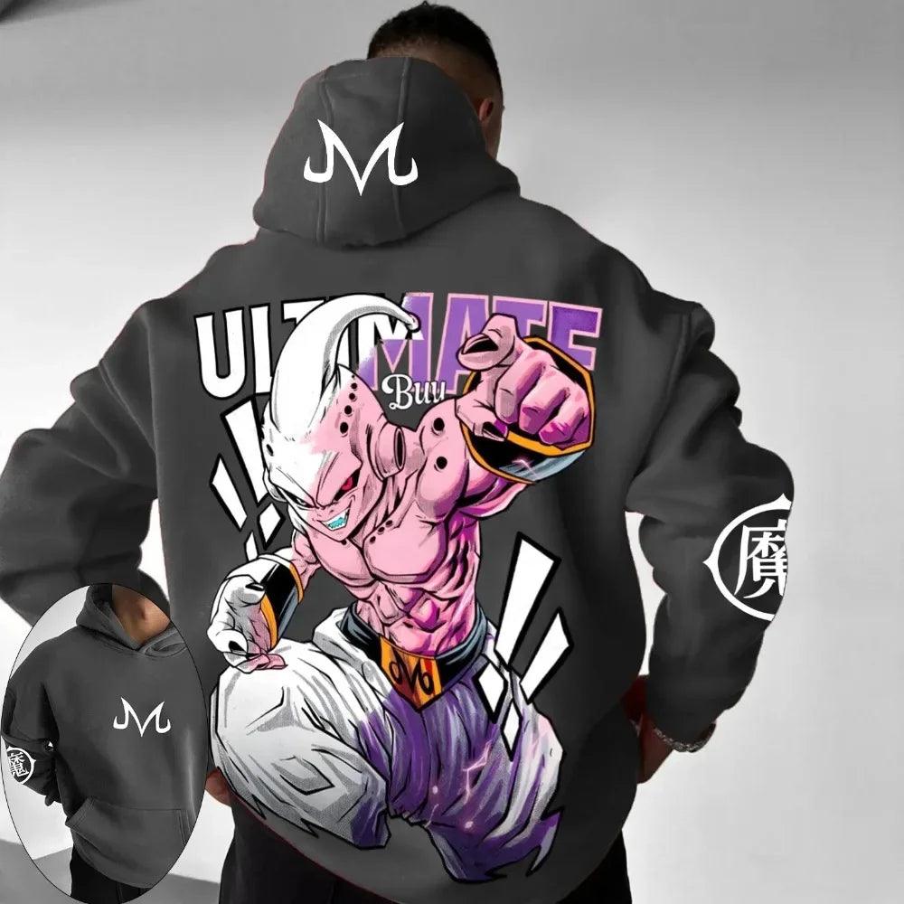 Dragon Ball Manga Hoodie | Majin Buu Design | Toylandeu
