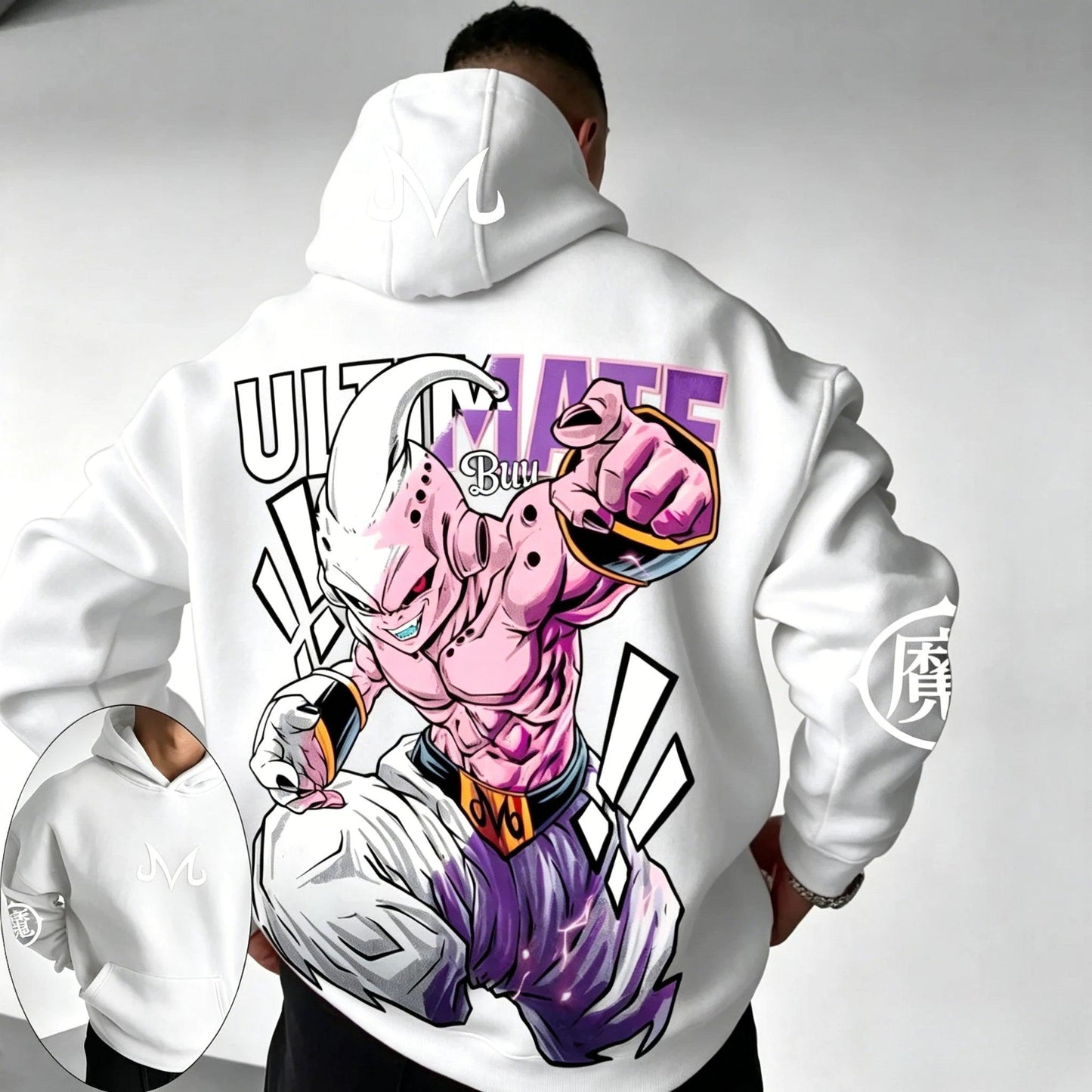 Dragon Ball Manga Hoodie | Majin Buu Design | Toylandeu