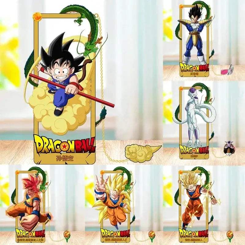 Dragon Ball Metal Bookmarks Featuring Son Goku Durable Gift - ToylandEU