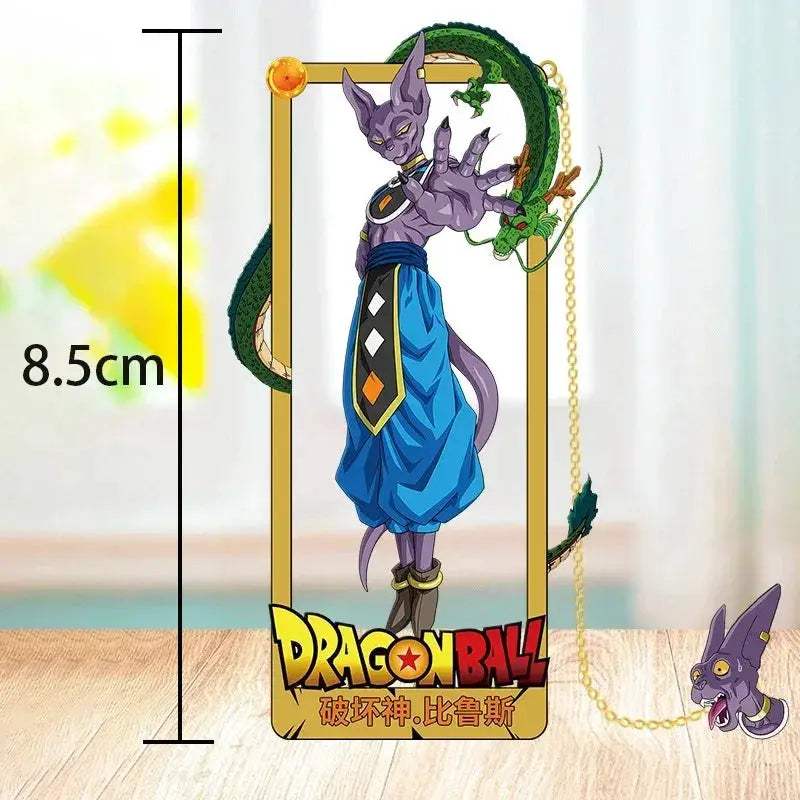 Dragon Ball Metal Bookmarks Featuring Son Goku Durable Gift - ToylandEU