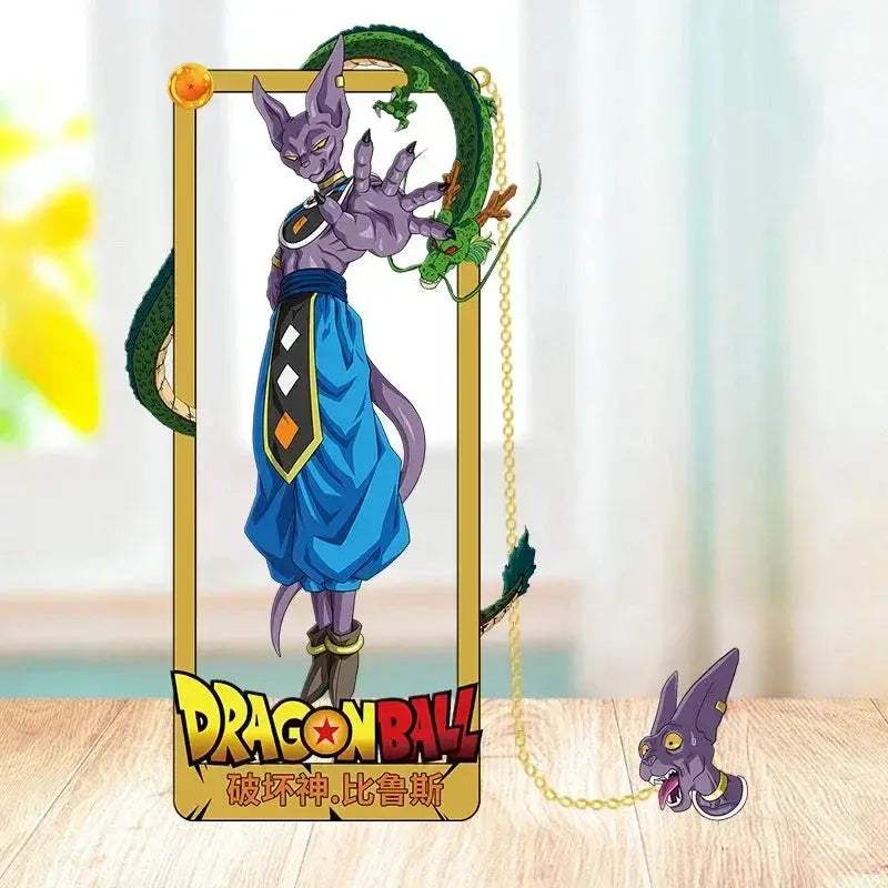 Dragon Ball Metal Bookmarks Featuring Son Goku Durable Gift - ToylandEU