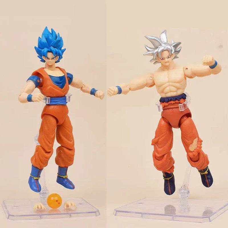 Dragon Ball SHF Goku Vegeta Action Figure Super Saiyan Gogeta Dbz Figurine PVC Collection Toys for Kids Gifts - ToylandEU
