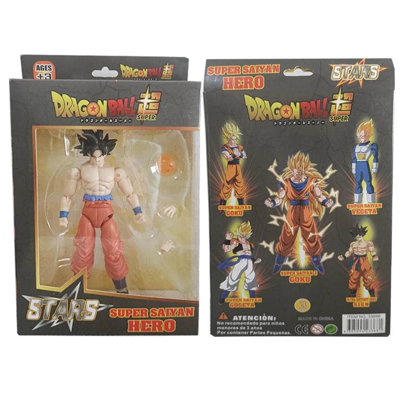 Dragon Ball SHF Goku Vegeta Action Figure Super Saiyan Gogeta Dbz Figurine PVC Collection Toys for Kids Gifts - ToylandEU