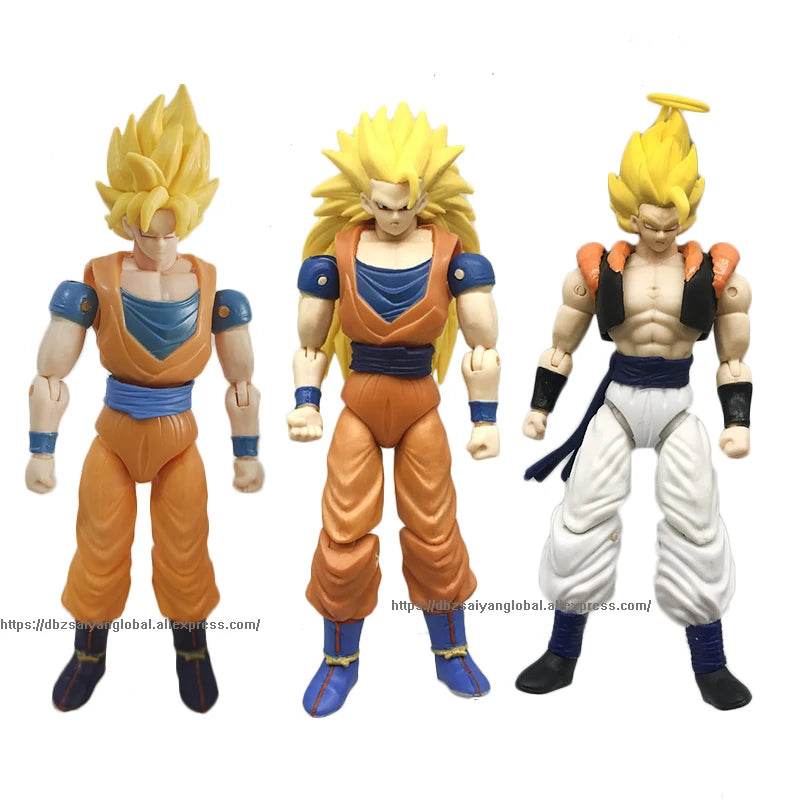 Dragon Ball SHF Goku Vegeta Action Figure Super Saiyan Gogeta Dbz Figurine PVC Collection Toys for Kids Gifts - ToylandEU