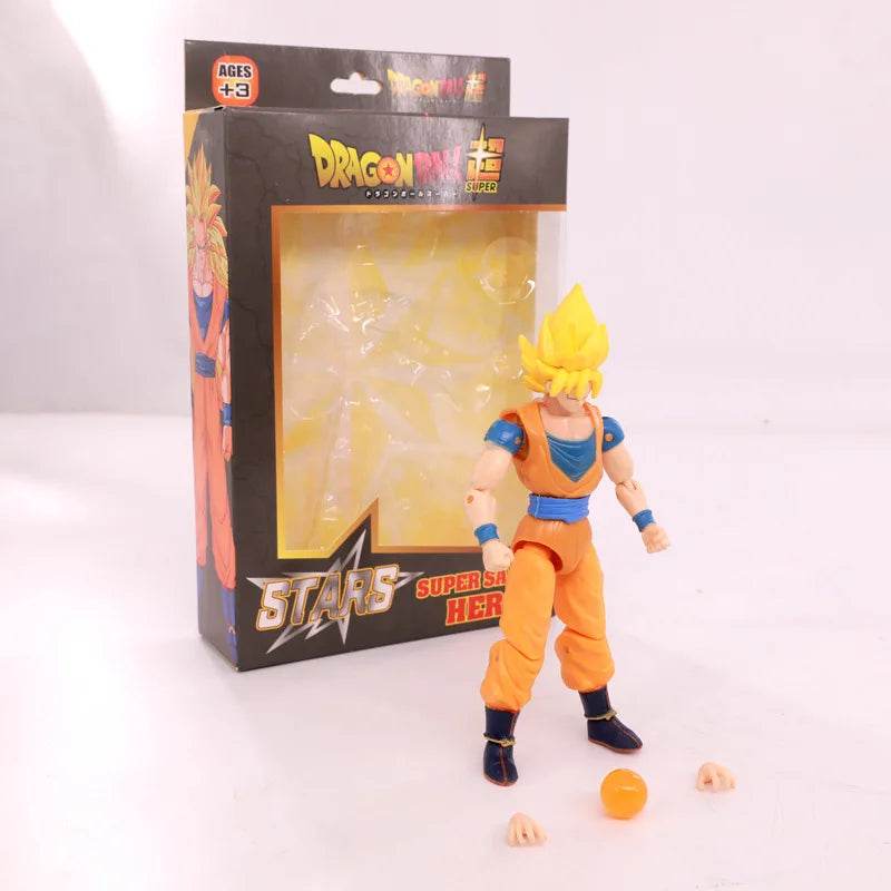 Dragon Ball SHF Goku Vegeta Action Figure Super Saiyan Gogeta Dbz Figurine PVC Collection Toys for Kids Gifts - ToylandEU