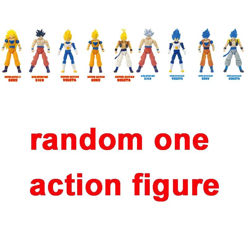 Dragon Ball SHF Goku Vegeta Action Figure Super Saiyan Gogeta Dbz Figurine PVC Collection Toys for Kids Gifts - ToylandEU