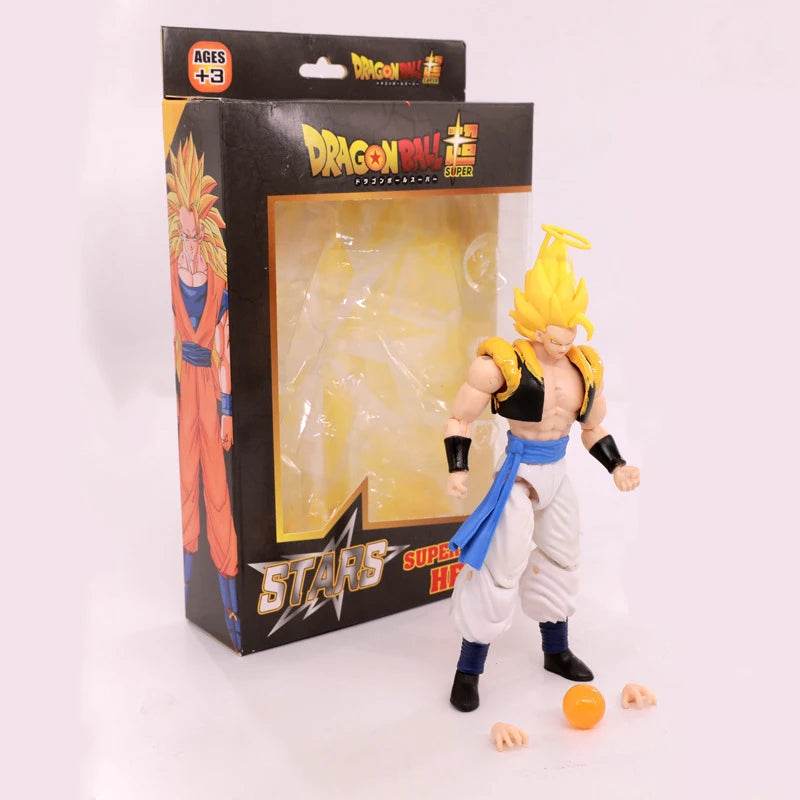 Dragon Ball SHF Goku Vegeta Action Figure Super Saiyan Gogeta Dbz Figurine PVC Collection Toys for Kids Gifts - ToylandEU