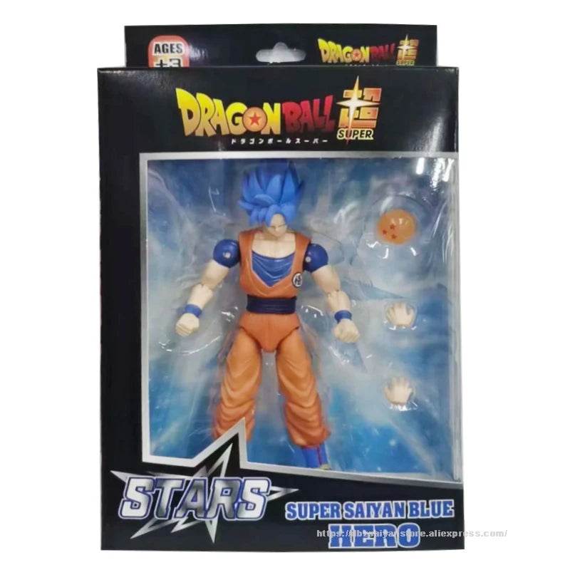 Dragon Ball SHF Goku Vegeta Action Figure Super Saiyan Gogeta Dbz Figurine PVC Collection Toys for Kids Gifts - ToylandEU