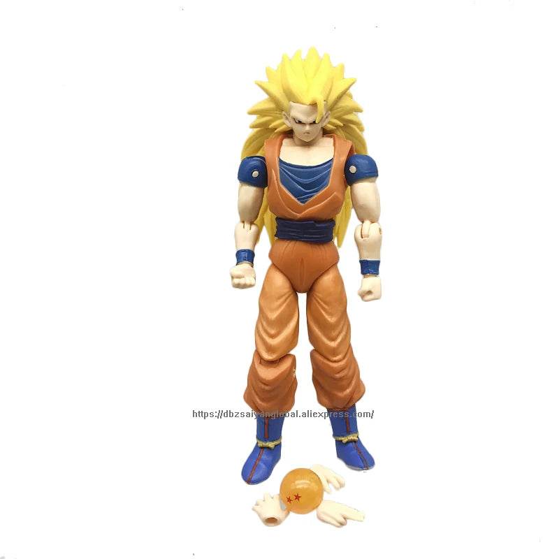 Dragon Ball SHF Goku Vegeta Action Figure Super Saiyan Gogeta Dbz Figurine PVC Collection Toys for Kids Gifts - ToylandEU