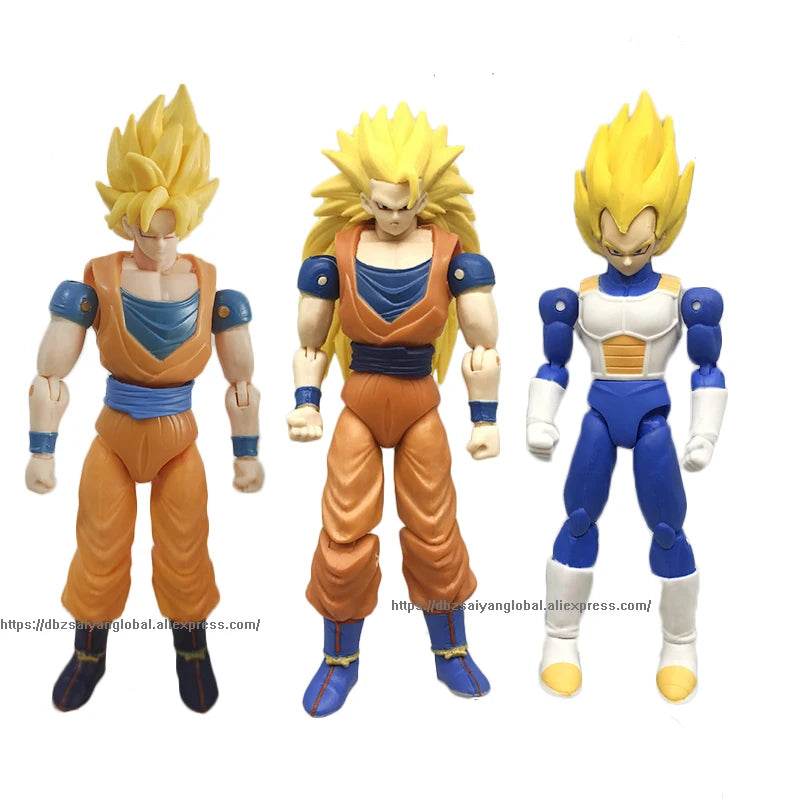 Dragon Ball SHF Goku Vegeta Action Figure Super Saiyan Gogeta Dbz Figurine PVC Collection Toys for Kids Gifts - ToylandEU