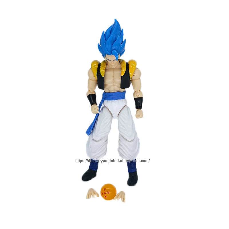 Dragon Ball SHF Goku Vegeta Action Figure Super Saiyan Gogeta Dbz Figurine PVC Collection Toys for Kids Gifts - ToylandEU