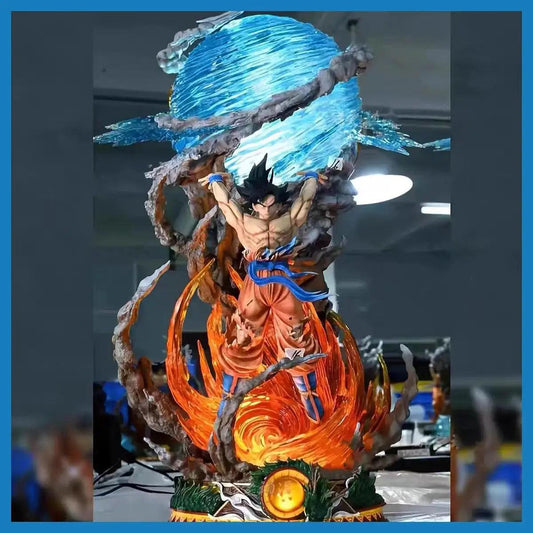  Dragon Ball Spirit Bomb Goku Action Figure PVC Statue -  ToylandEU™