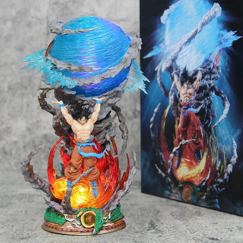  Dragon Ball Spirit Bomb Goku Action Figure PVC Statue -  ToylandEU™