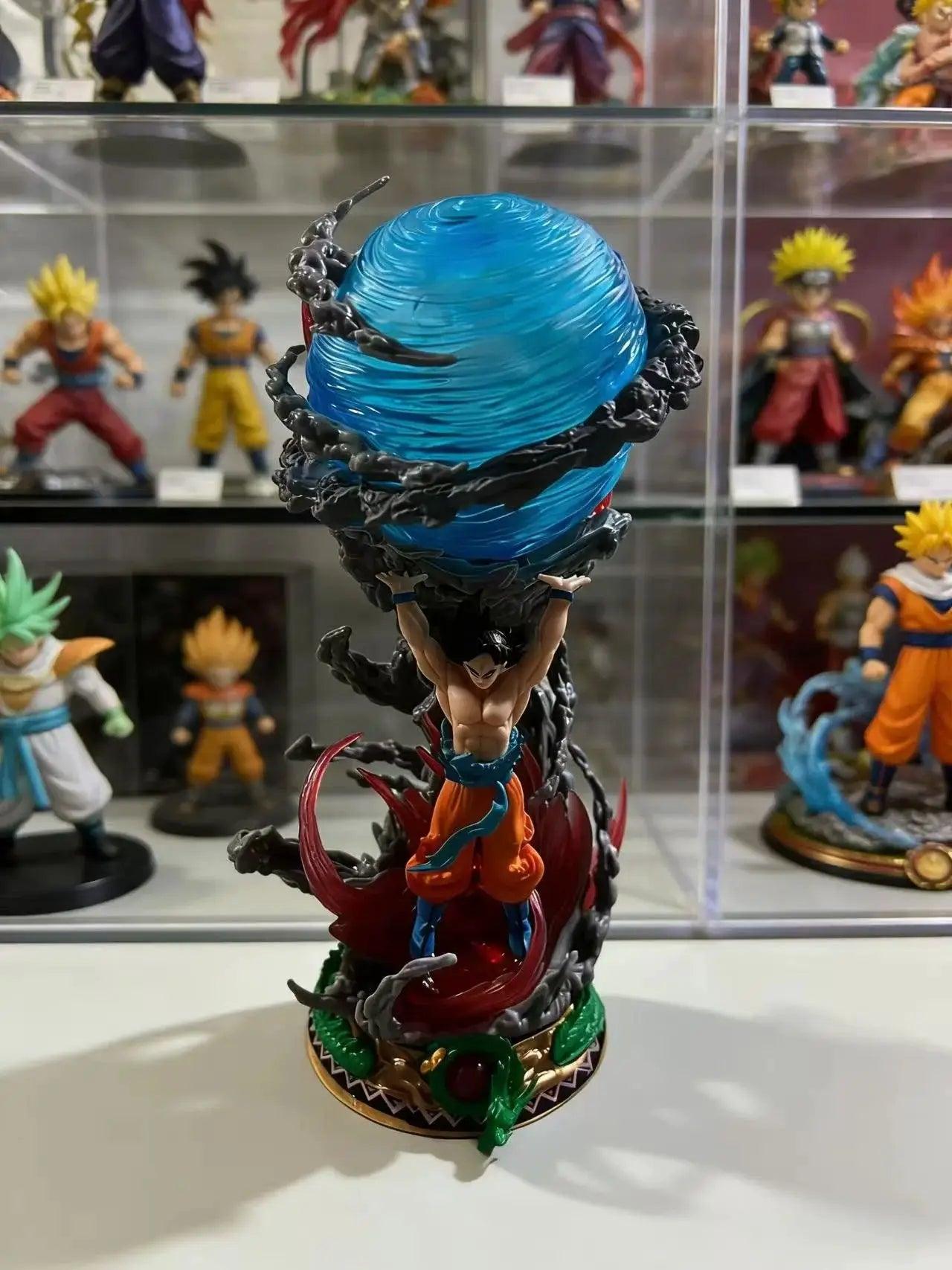  Dragon Ball Spirit Bomb Goku Action Figure PVC Statue -  ToylandEU™