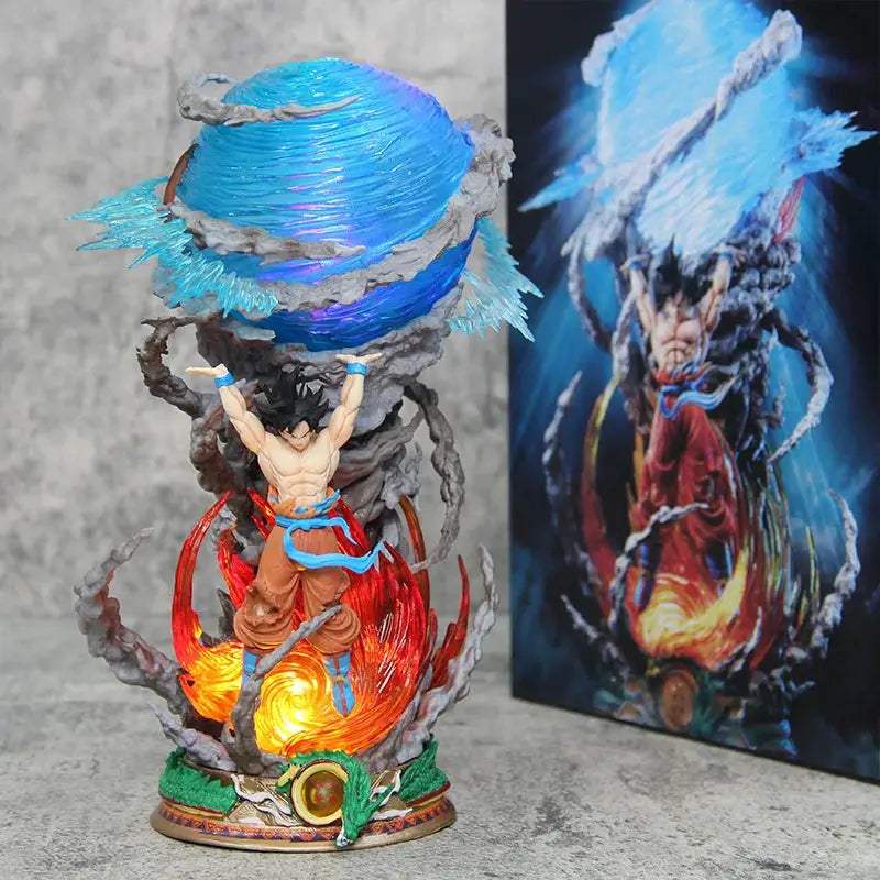  Dragon Ball Spirit Bomb Goku Action Figure PVC Statue -  ToylandEU™
