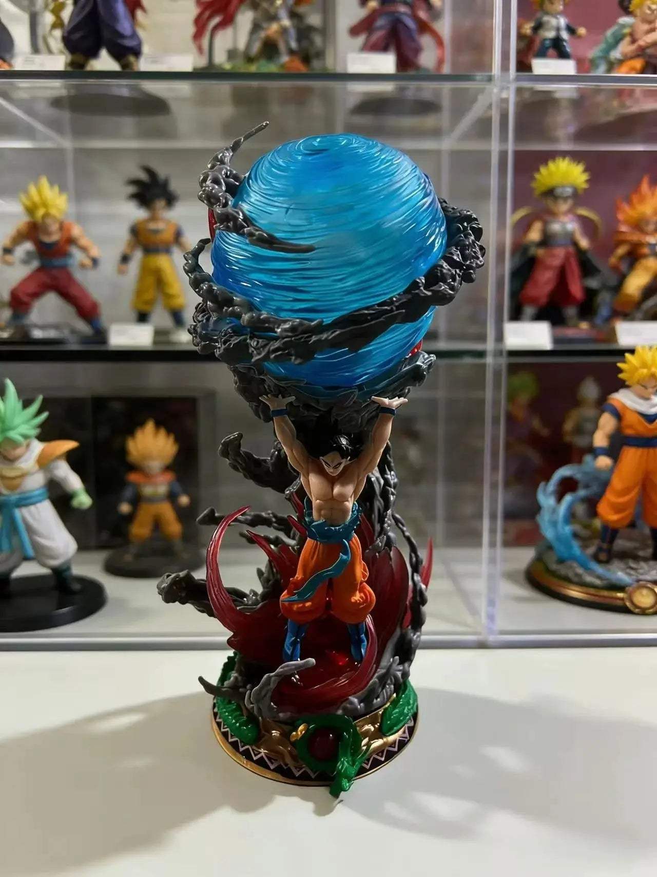  Dragon Ball Spirit Bomb Goku Action Figure PVC Statue -  ToylandEU™