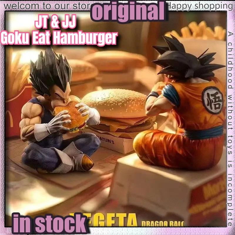  Dragon Ball Statue | Goku Hamburger Pose | Toylandeu™ 