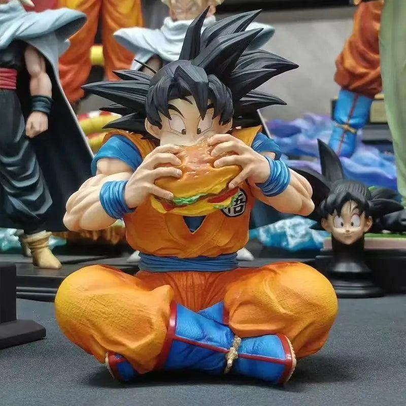  Dragon Ball Statue | Goku Hamburger Pose | Toylandeu™ 