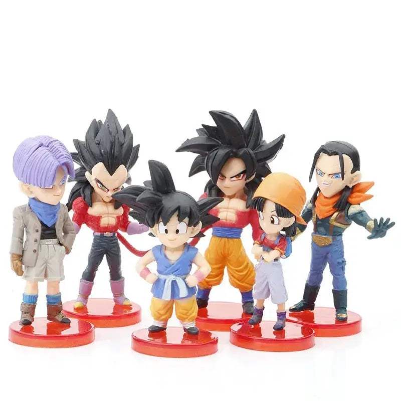Dragon Ball Super Action Figure Set Goku Vegeta Broly Buu - ToylandEU