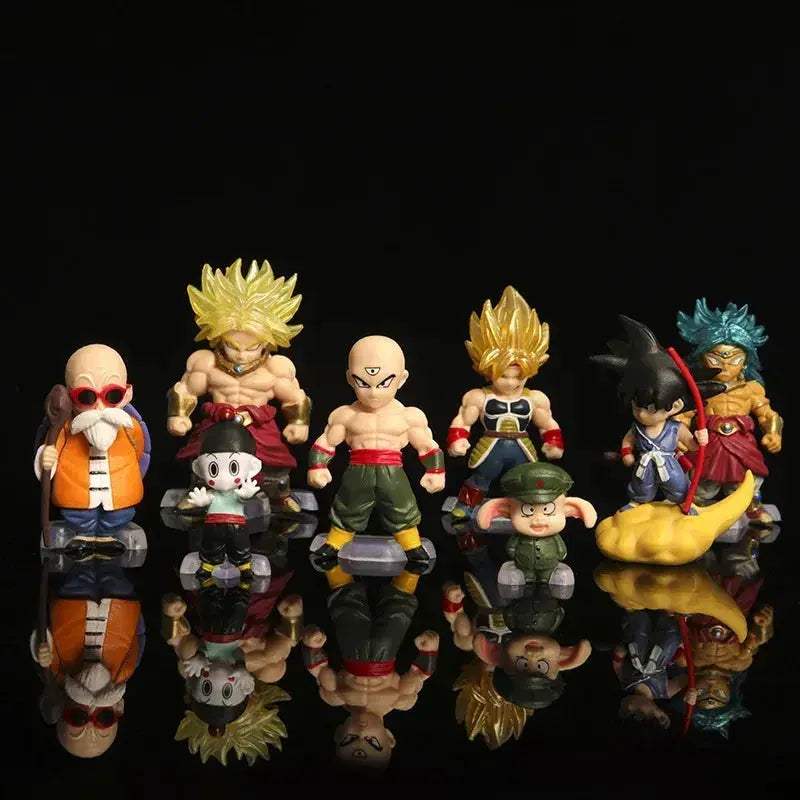 Dragon Ball Super Action Figure Set Goku Vegeta Broly Buu - ToylandEU