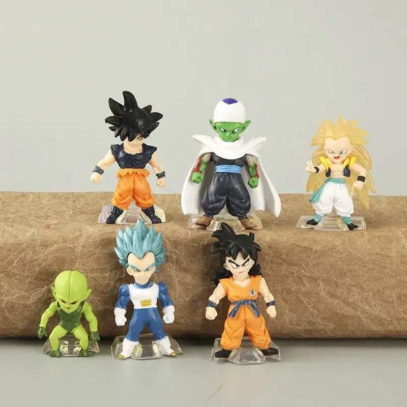Dragon Ball Super Action Figure Set Goku Vegeta Broly Buu - ToylandEU