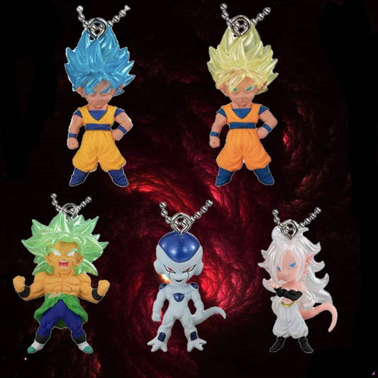 Dragon Ball Super Gacha Action Figures: Goku, Frieza, Broli & Android 21 - ToylandEU