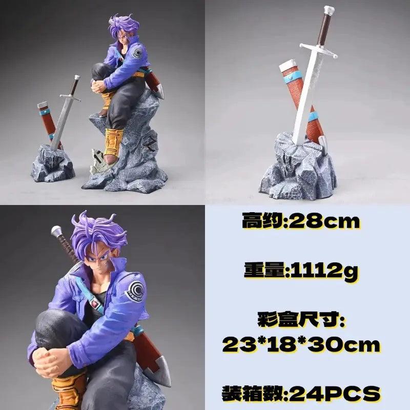  Dragon Ball Super Saiyan Trunks Action Figure Premium -  ToylandEU™