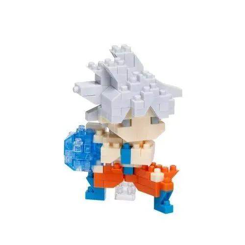 Dragon Ball Super Ultra Instinct Son Goku Nanoblock Character Collection Series Constructible Figure - ToyShnip