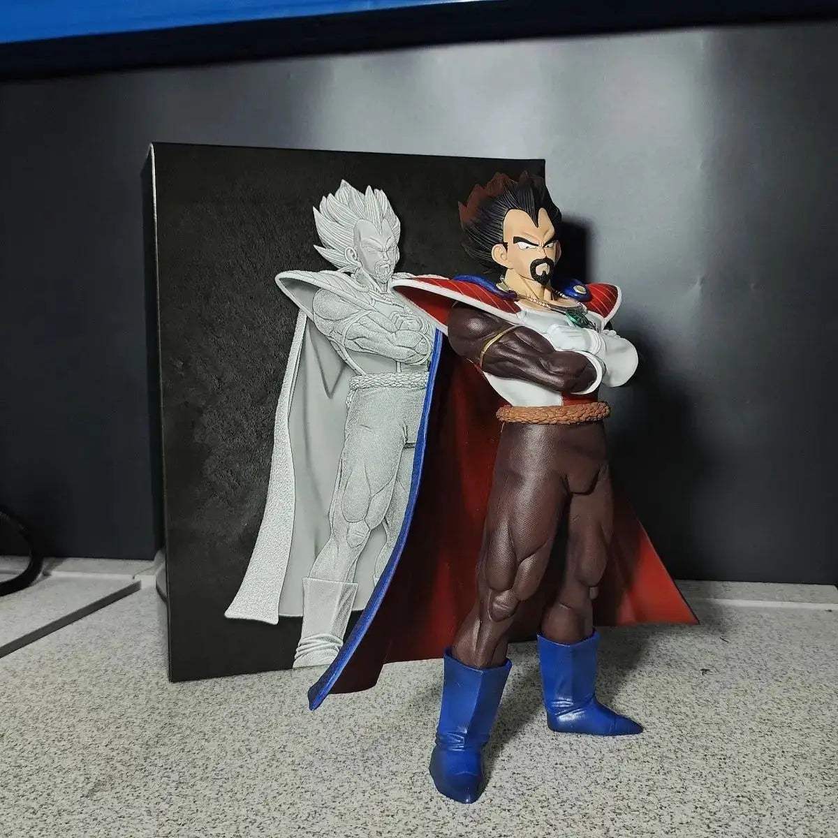 Dragon Ball Vegeta Cloak Figure PVC Statue Desk Decor Collectible - ToylandEU