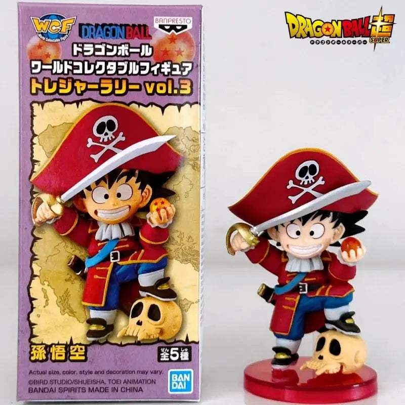 Original Dragon Ball Mini Figure 7.5-9cm Vegeta Giant Ape Form Ranchi Bulma God Shadow Dragon Animation Doll Model - ToylandEU
