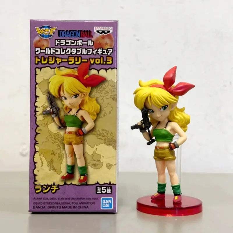 Original Dragon Ball Mini Figure 7.5-9cm Vegeta Giant Ape Form Ranchi Bulma God Shadow Dragon Animation Doll Model - ToylandEU