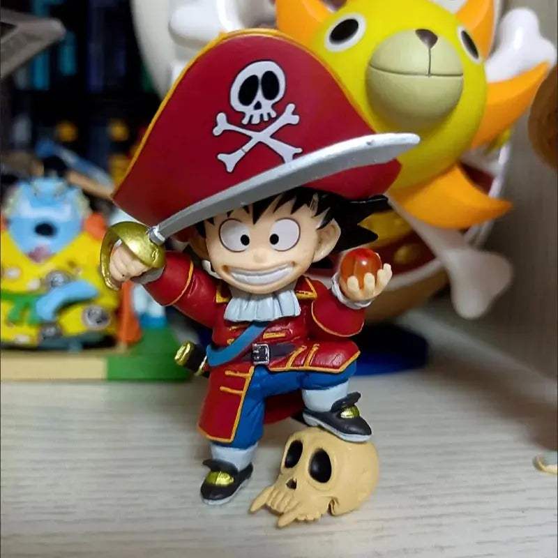 Original Dragon Ball Mini Figure 7.5-9cm Vegeta Giant Ape Form Ranchi Bulma God Shadow Dragon Animation Doll Model - ToylandEU