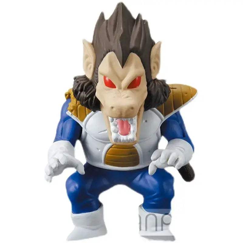 Original Dragon Ball Mini Figure 7.5-9cm Vegeta Giant Ape Form Ranchi Bulma God Shadow Dragon Animation Doll Model - ToylandEU