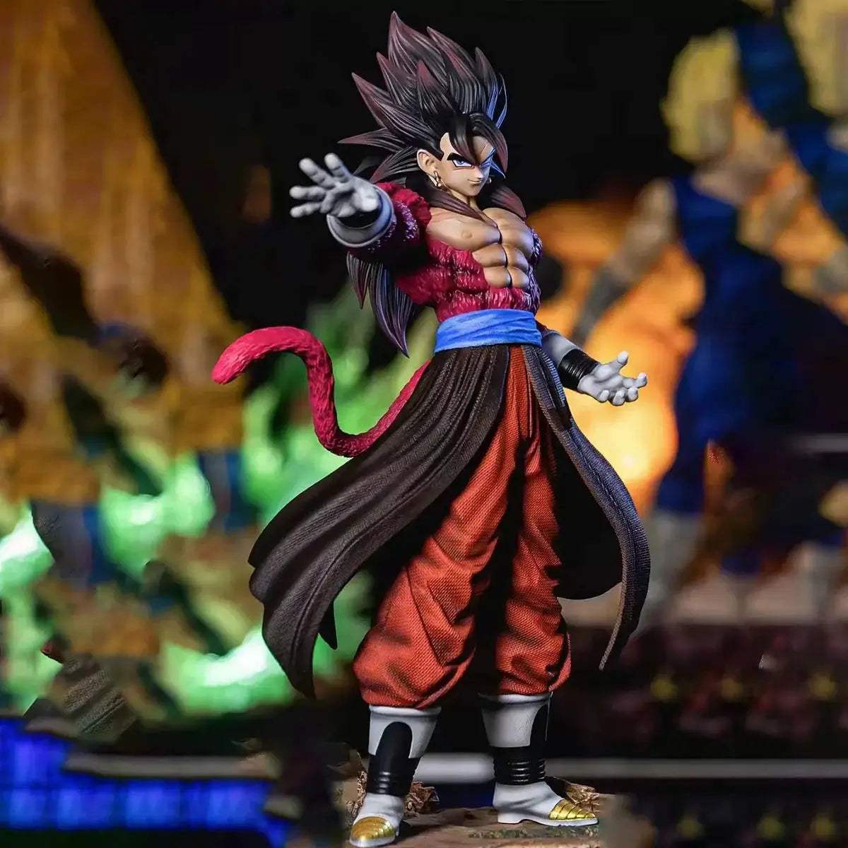 Dragon Ball Vegito SSJ4 Action Figure PVC Statue Collectible Gift - ToylandEU