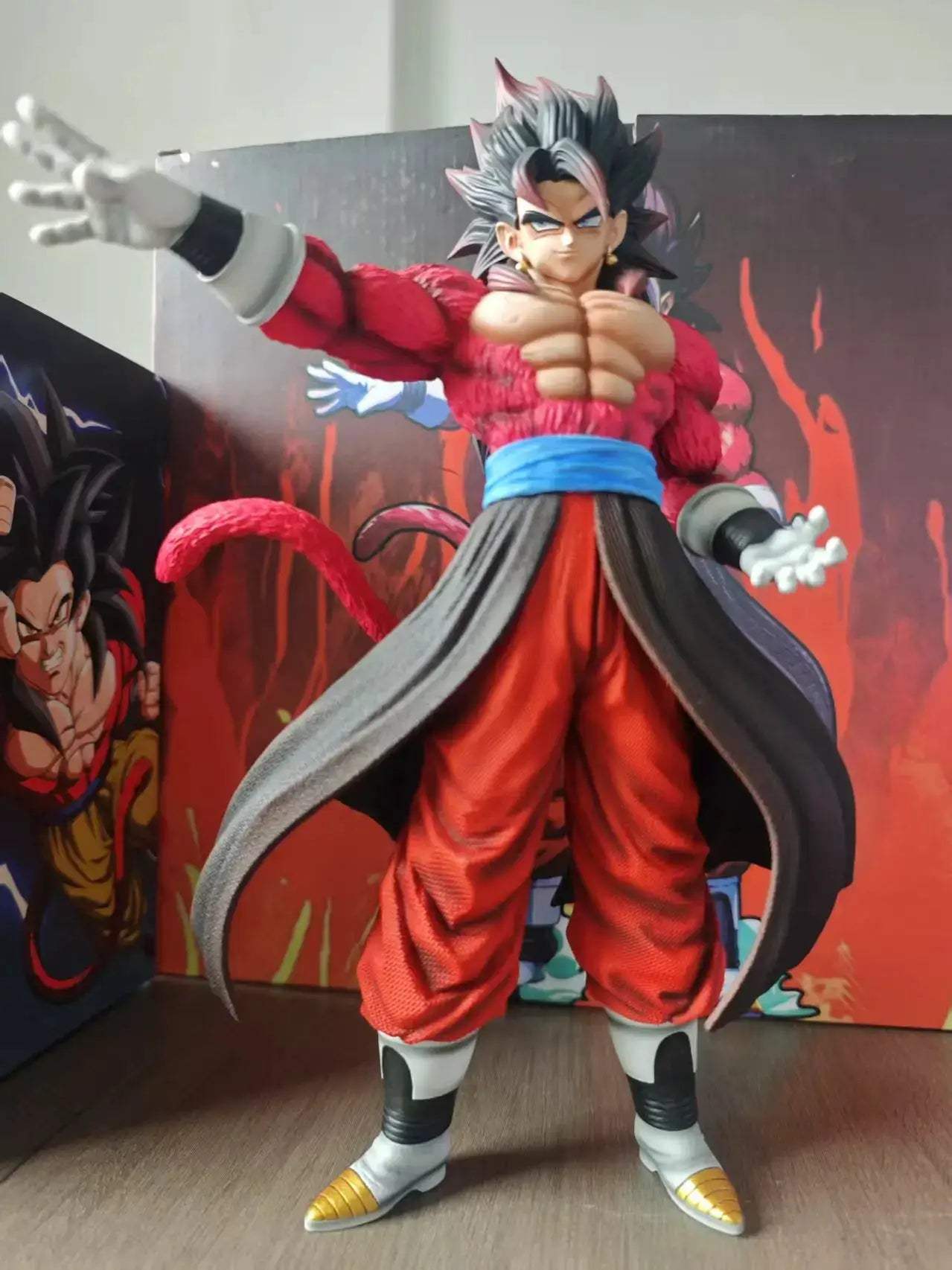 Dragon Ball Vegito SSJ4 Action Figure PVC Statue Collectible Gift - ToylandEU