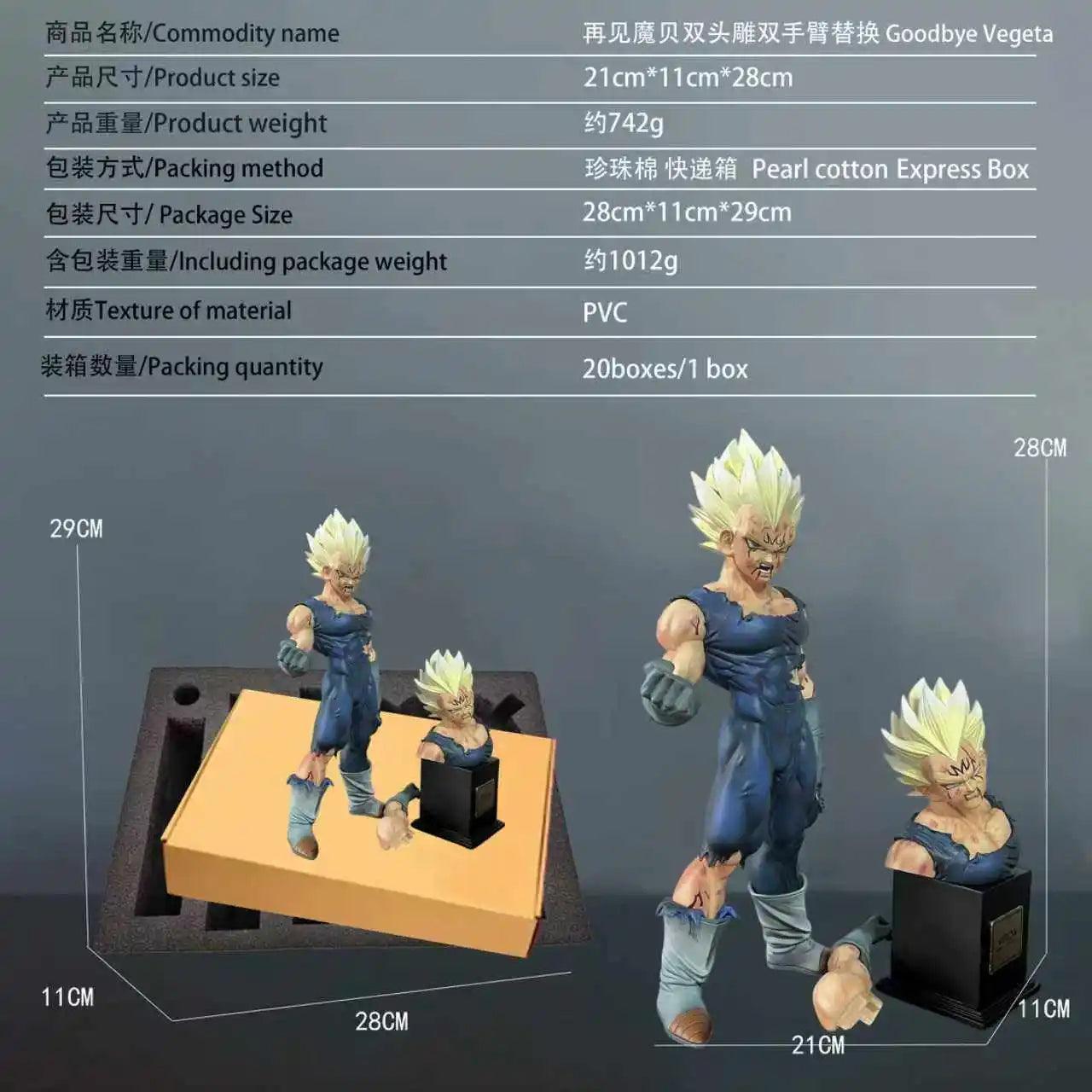  Dragon Ball Z Action Figure | Vegeta 28cm | Toylandeu™ 