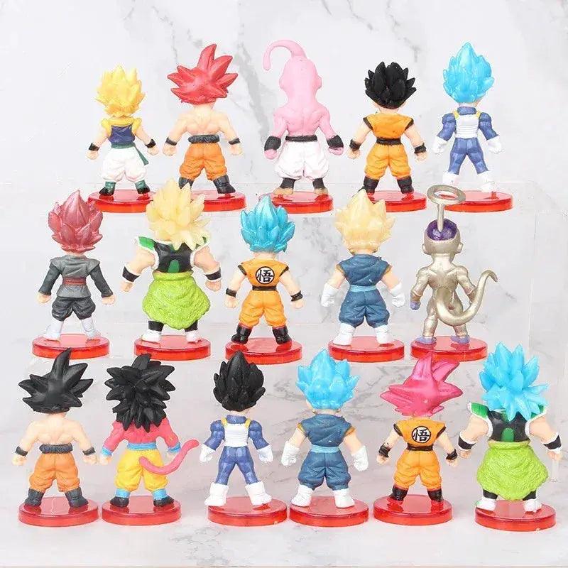  Dragon Ball Z Action Figures Set 16 Pieces Bandai -  ToylandEU™