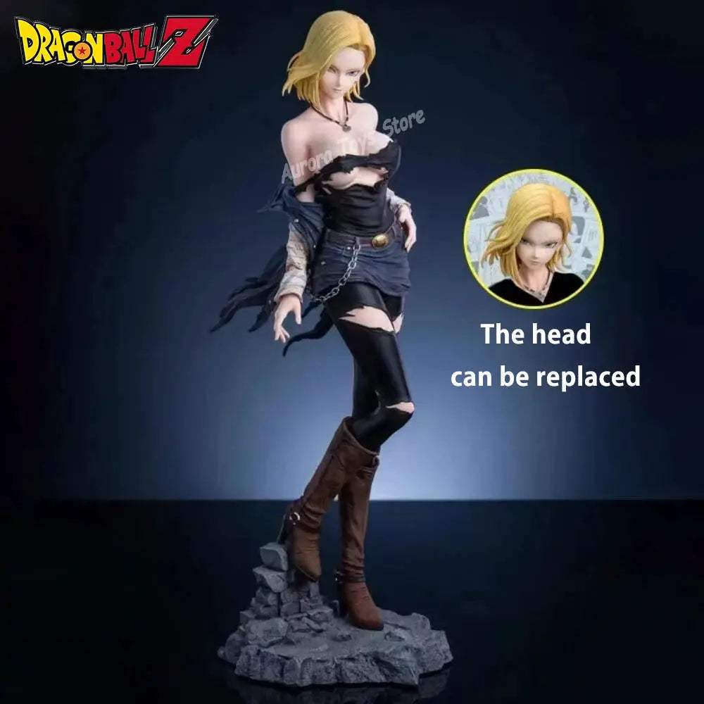 Dragon Ball Z Android 18 Action Figure PVC Statue Collectible - ToylandEU