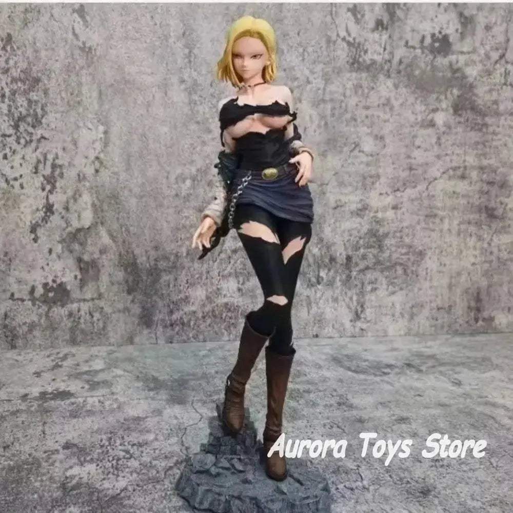 Dragon Ball Z Android 18 Action Figure PVC Statue Collectible - ToylandEU