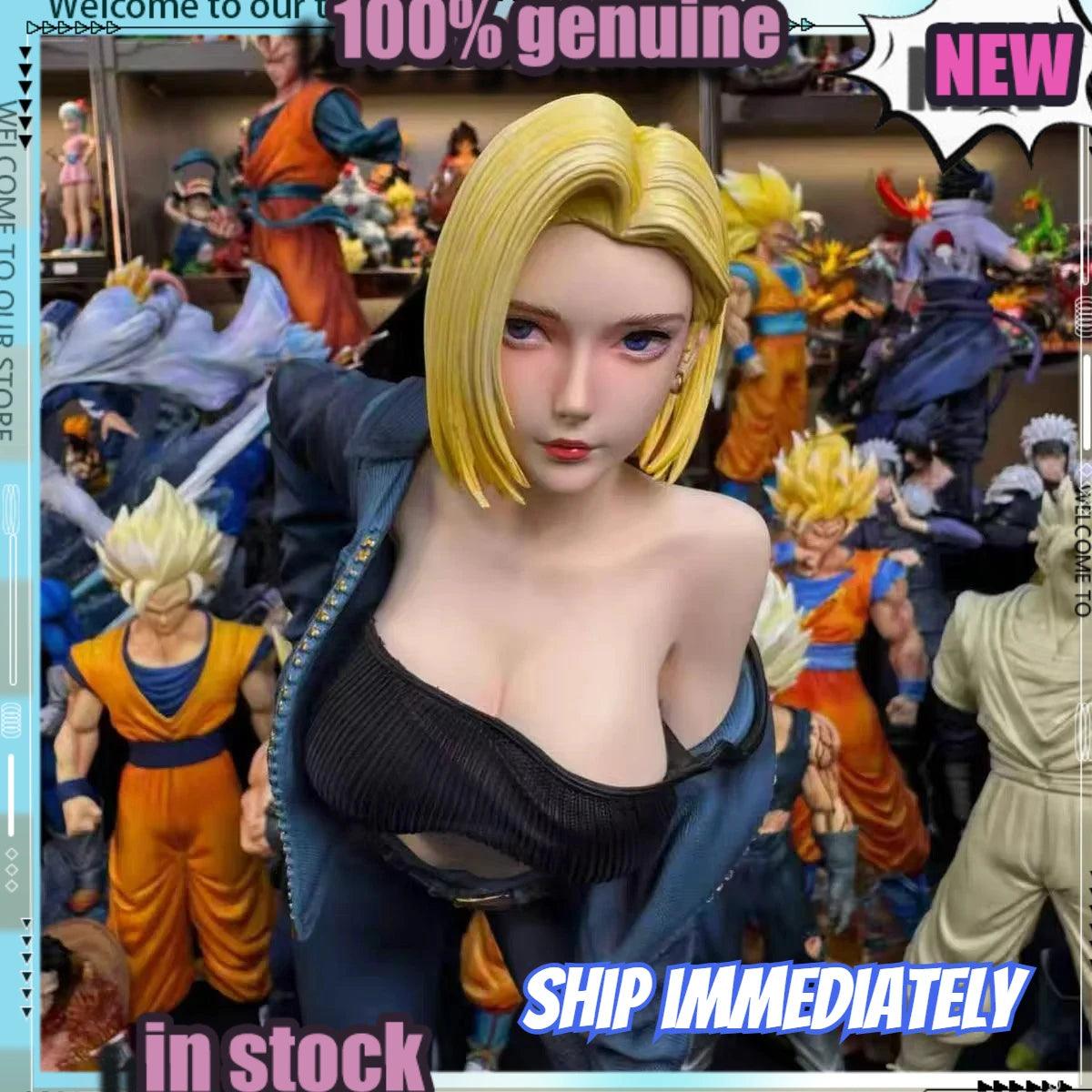  Dragon Ball Z Android 18 Figure | Statue | Toylandeu™ 