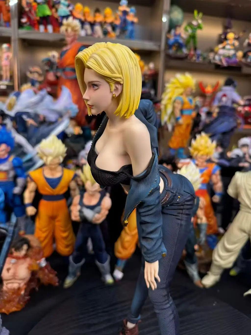 Dragon Ball Z Android 18 Figure | Statue | Toylandeu™ 