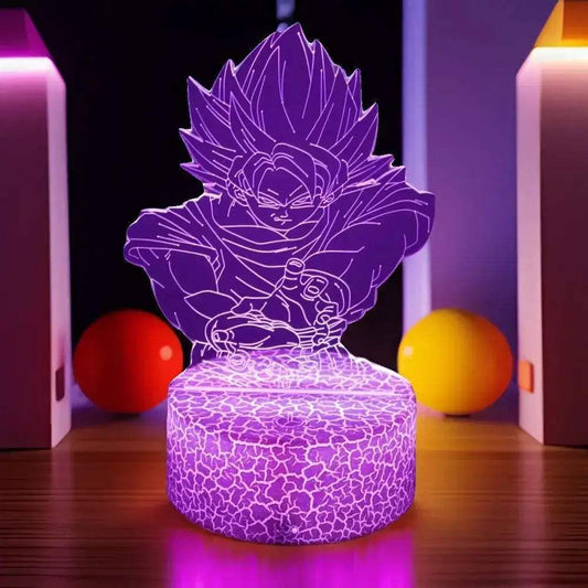  Dragon Ball Z LED Figure Lamp Goku Vegeta Night Light -  ToylandEU™