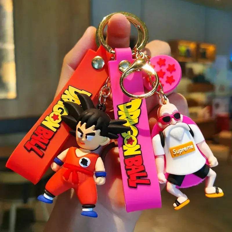 DBZ Keychain Set Featuring Super Saiyan Goku Collectibles - ToylandEU