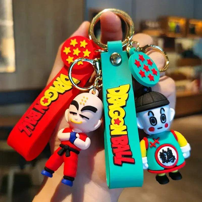 DBZ Keychain Set Featuring Super Saiyan Goku Collectibles - ToylandEU