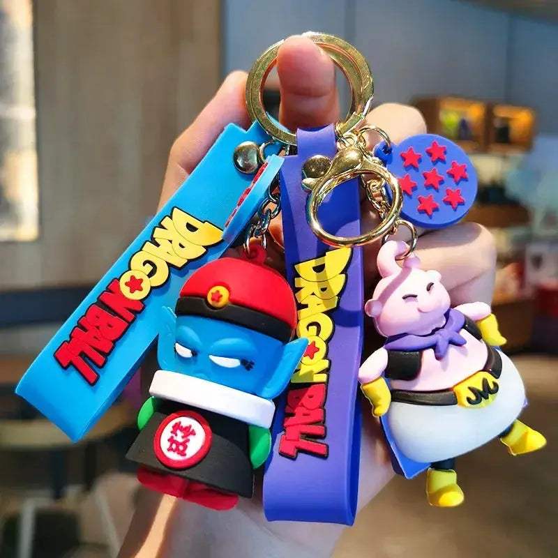DBZ Keychain Set Featuring Super Saiyan Goku Collectibles - ToylandEU
