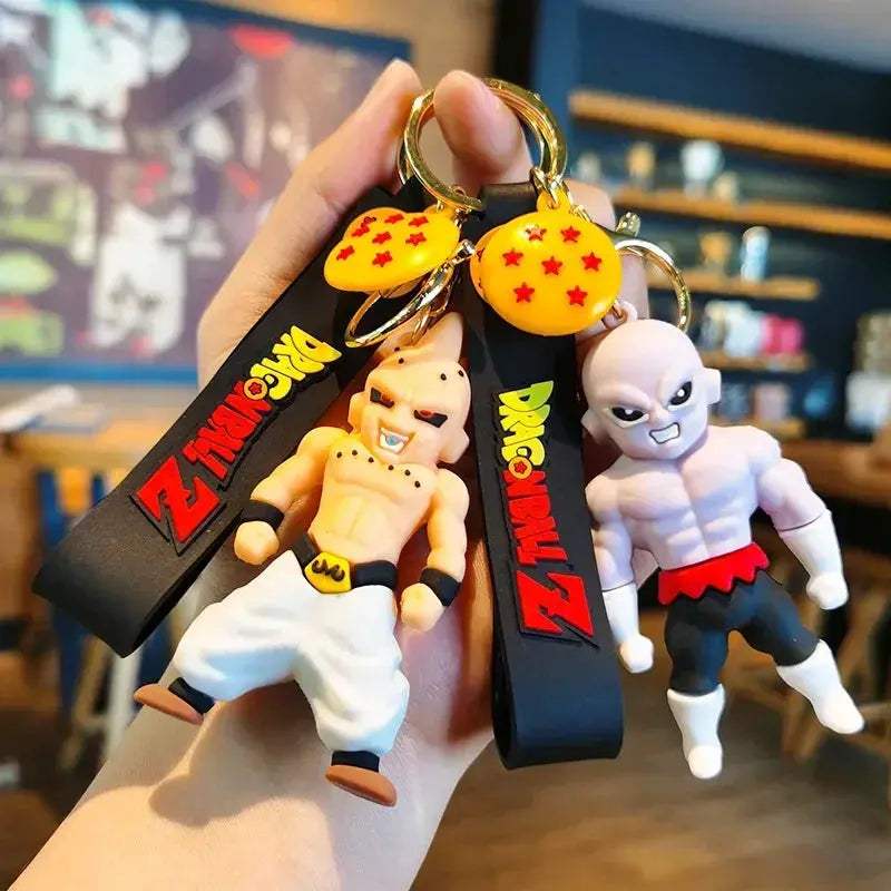 DBZ Keychain Set Featuring Super Saiyan Goku Collectibles - ToylandEU
