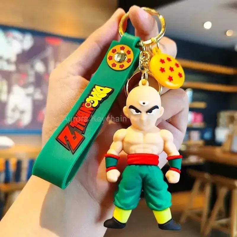 DBZ Keychain Set Featuring Super Saiyan Goku Collectibles - ToylandEU
